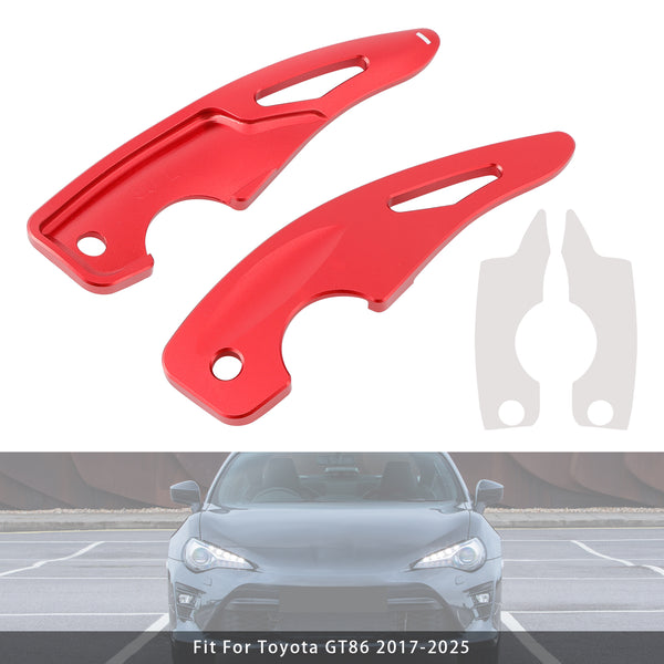 Steering Wheel Paddle Shifter Extension For Subaru Toyota 17-25 Aluminium Blue