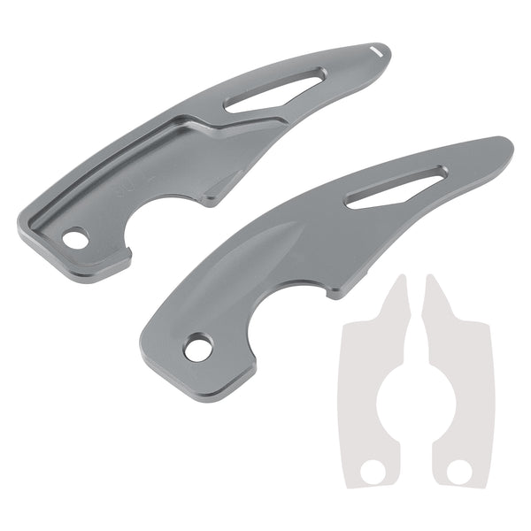 Steering Wheel Paddle Shifter Extension For Subaru Toyota 17-25 Aluminium Blue