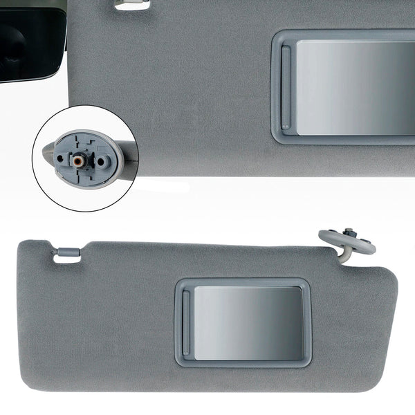 Gray Left Side Sun Visor 74320-04181-B1 For Toyota Tacoma 2005-2015