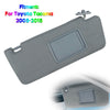 Gray Left Side Sun Visor 74320-04181-B1 For Toyota Tacoma 2005-2015