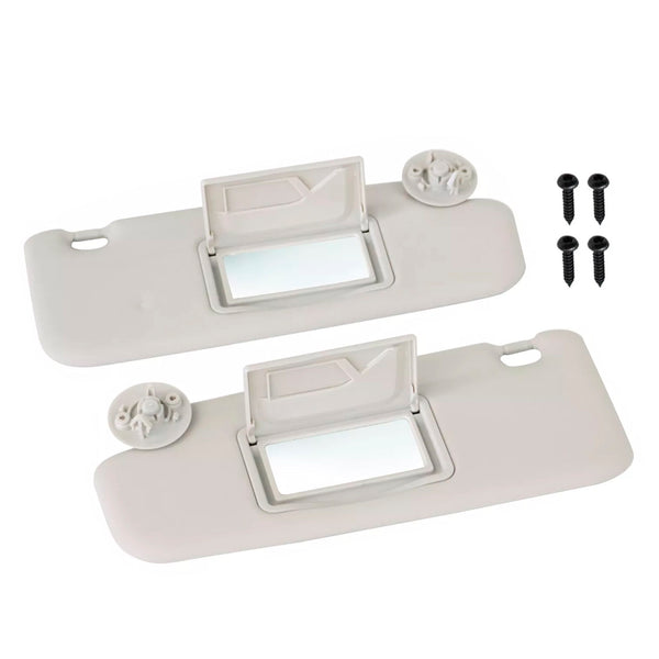 Gray Left Side Sun Visor 42478247 For Chevrolet Sonic 2012-2019