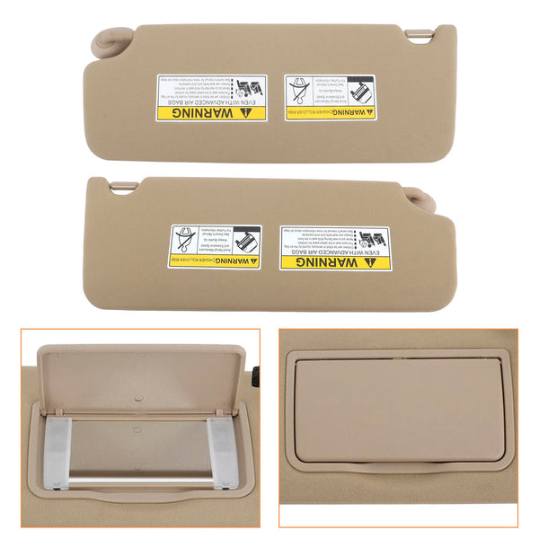 Gray Left Side Sun Visor 83280-TG7-A12ZA For Honda Pilot 2016-2022