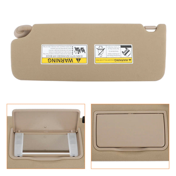 Gray Left Side Sun Visor 83280-TG7-A12ZA For Honda Pilot 2016-2022