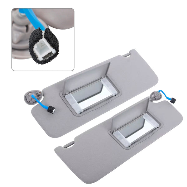 Gray Left Side Sun Visor 83280-TG7-A12ZB For Honda Pilot 2016-2022