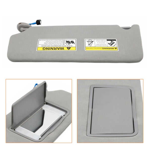 Gray Left Side Sun Visor 83280-TG7-A12ZB For Honda Pilot 2016-2022