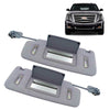 Gray Left Side Sun Visor 22870346 For Chevrolet GMC 2015-2019