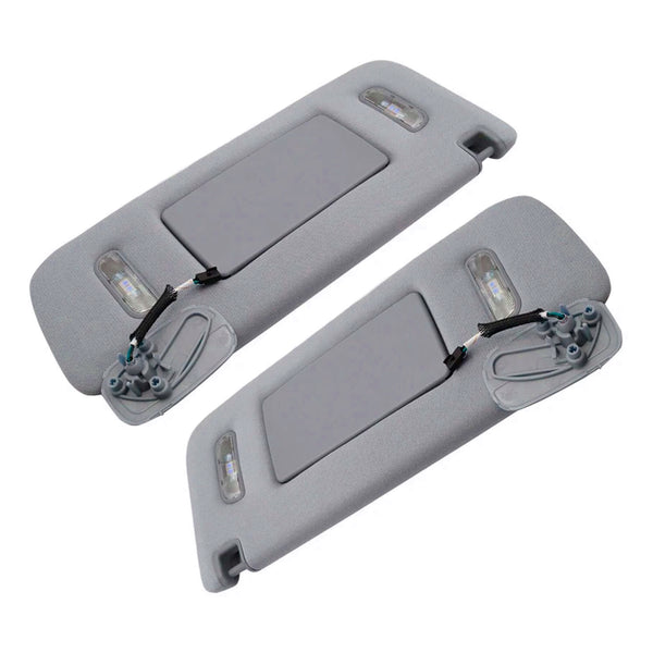 Gray Left Side Sun Visor 22870346 For Chevrolet GMC 2015-2019