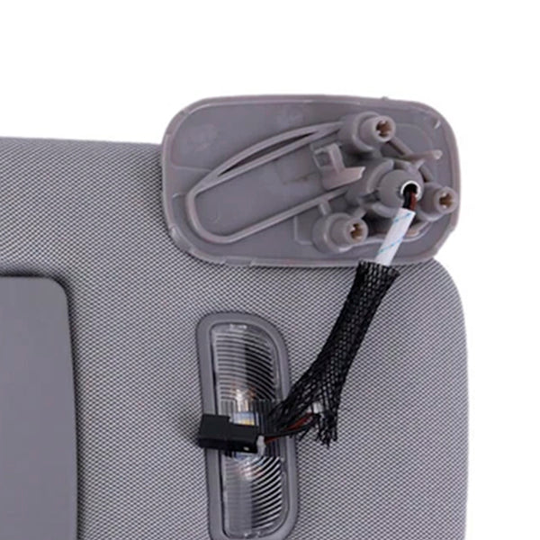 Gray Left Side Sun Visor 22870346 For Chevrolet GMC 2015-2019