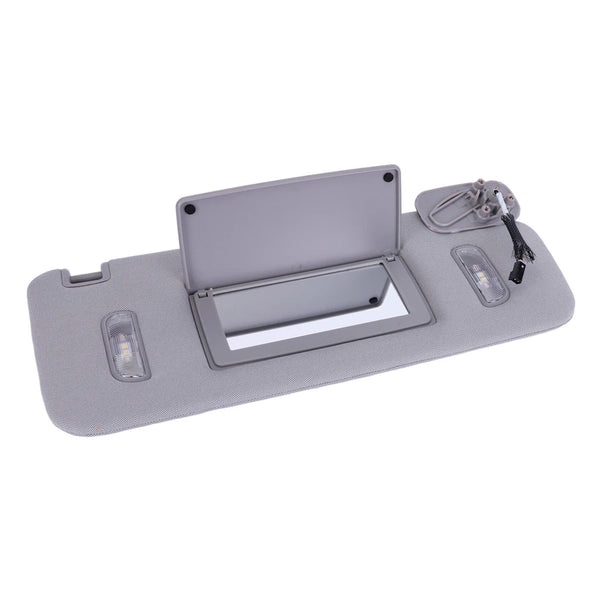 Gray Left Side Sun Visor 22870346 For Chevrolet GMC 2015-2019