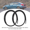 2012-2015 Honda Civic 4 Doors Civic Sedan 2PCS Roof Drip Molding Trim Left & Right Side 74316-TR0-A01 74306-TR0-A01Rubber Generic