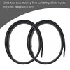 2012-2015 Honda Civic 4 Doors Civic Sedan 2PCS Roof Drip Molding Trim Left & Right Side 74316-TR0-A01 74306-TR0-A01Rubber Generic