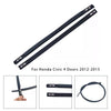 2012-2015 Honda Civic 4 Doors Civic Sedan 2PCS Roof Drip Molding Trim Left & Right Side 74316-TR0-A01 74306-TR0-A01Rubber Generic