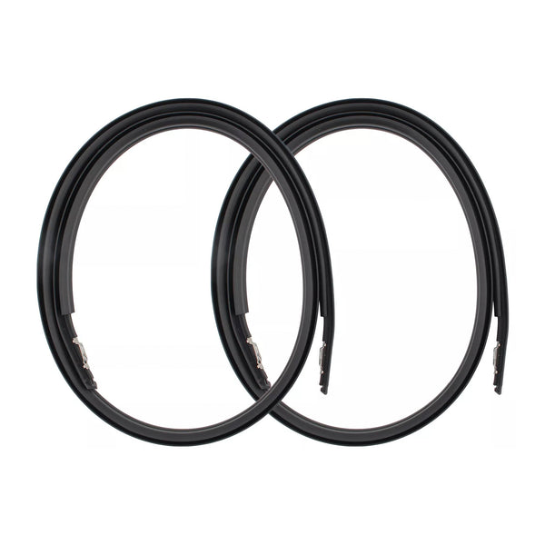 2012-2015 Honda Civic 4 Doors Civic Sedan 2PCS Roof Drip Molding Trim Left & Right Side 74316-TR0-A01 74306-TR0-A01Rubber Generic