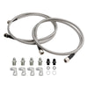 For Automatic Transmission Cooler Lines Kit 6-AN Hose Line Kit GM 4L60E 4L65E Generic