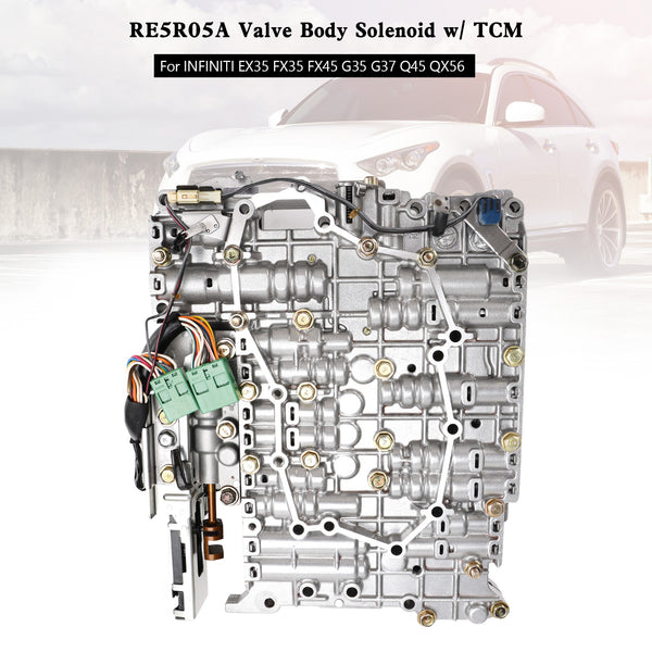 2004-2012 Nissan Pathfinder RE5R05A Valve Body Solenoid w/ TCM Generic