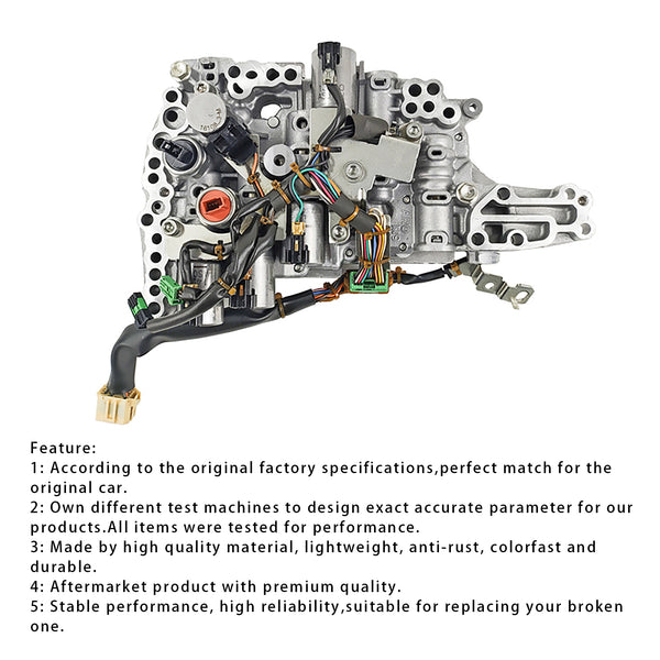 2012-2019 Nissan Altima Rogue Sport 2.5L CVT Transmission Valve Body with Solenoids JF016E Generic
