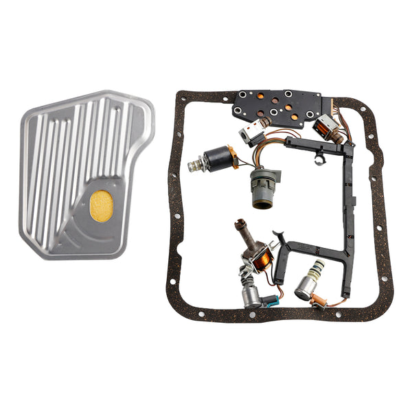 1994-1996 Buick station V8 5.7l Shift TCC 3-2 PWM 9Pcs Transmission Solenoid Kit 4L60E 4L65E Generic