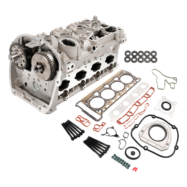 2010-2013 Audi A5 2.0L A/T Quattro Cabriolet Convertible Complete Engine Cylinder Head Assembly Crankshaft +Gasket Kit Generic