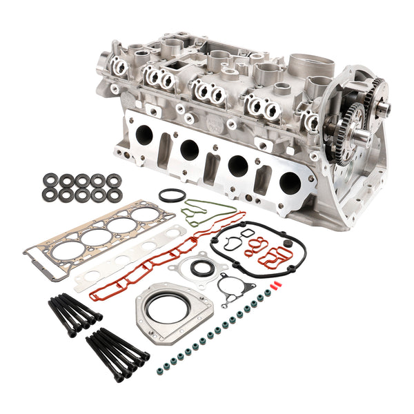 2009-2010 Audi A4 2.0L M/T Quattro Base Sedan Complete Engine Cylinder Head Assembly Crankshaft +Gasket Kit Generic