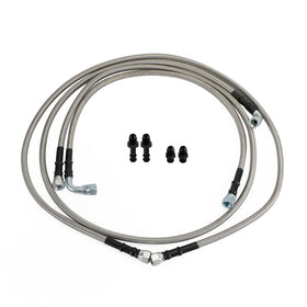 2003-07 Ram Dodge Cummins 5.9L 48RE Transimission Trans Cooler Hoses Lines Kit 10AN SS