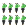 2003-2004 Ford Munstang Math 8PCS 0280150558 0280155968 42lbs Green Top Racing Fuel Injector Generic