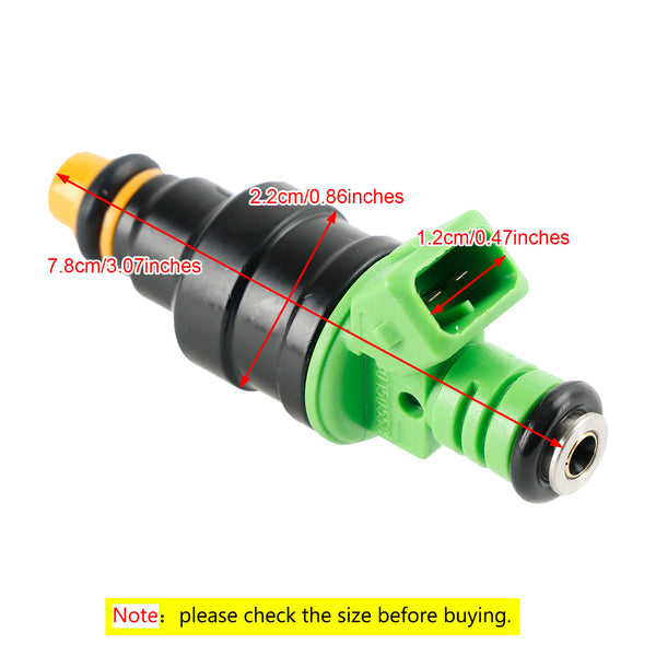 2003-2004 Ford Munstang Math 8PCS 0280150558 0280155968 42lbs Green Top Racing Fuel Injector Generic