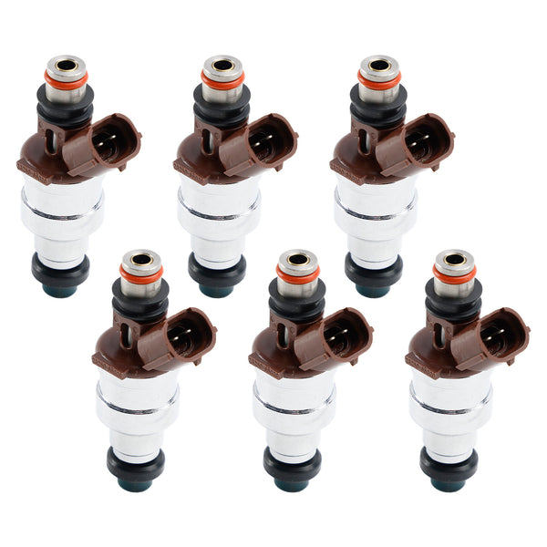 1993-1994 TOYOTA T100 6PCS Fuel Injectors 23209-65020 195500-5400 23250-65020 Generic