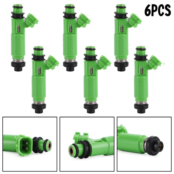 1998-2003 Mitsubishi Montero sport 3.0L V6 6PCS Fuel Injectors 1955003170 FJ672 1955004060 Generic