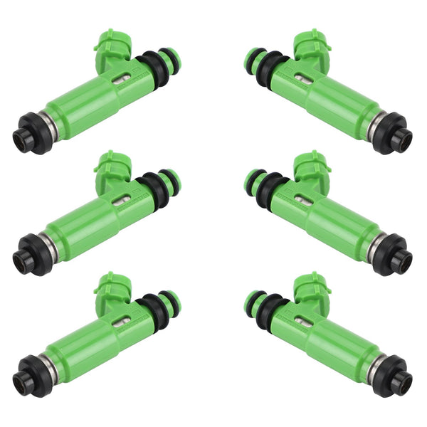 1998-2003 Mitsubishi Montero sport 3.0L V6 6PCS Fuel Injectors 1955003170 FJ672 1955004060 Generic