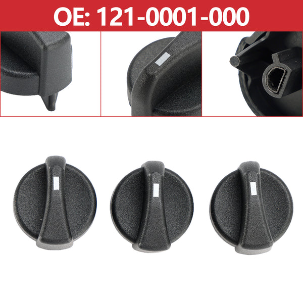 1987-2011 Peterbilt models AC Heater Control Knob 121-0001-000 Generic