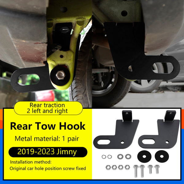 2019-2023 Suzuki Jimny JB64W JB74 2PCS Rear Left & Right Trailer Hitch Generic