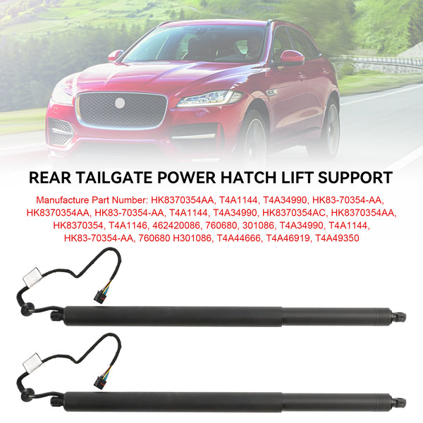 2016-2018 Jaguar F-Pace X761 Rear Electric Tailgate Struts HK8370354AA T4A1144 Generic