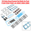 2004-2006 Ford F150 F250 F350 5.4L SOHC 24-Valve Head Gasket Set Bolts HS26306PT ES72798 Generic