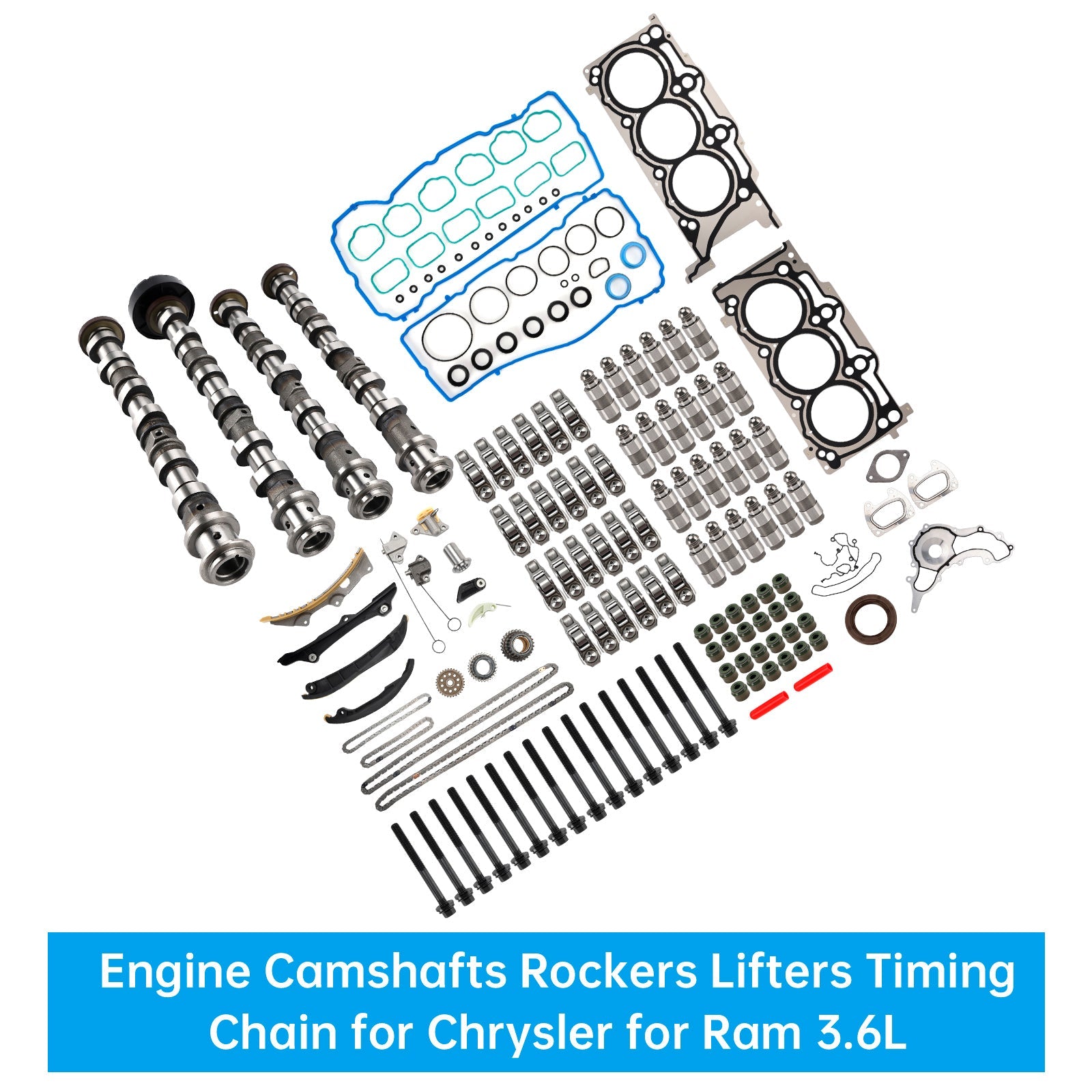 Fits 2011-2017 Dodge Durango 3.6L 5.7L Engine Motor & Trans Mount Set 3pc - Foto 5