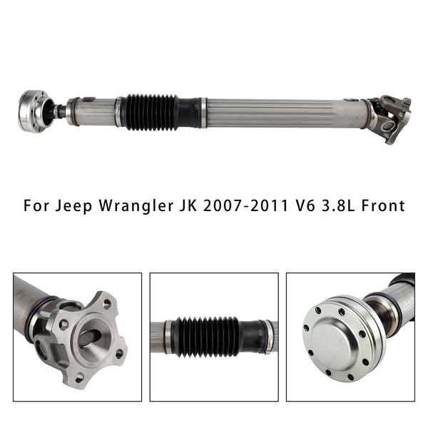2007-2011 Jeep Wrangler JK V6 3.8L 4WD Front Front Driveshaft Prop Shaft 52753319AC Generic