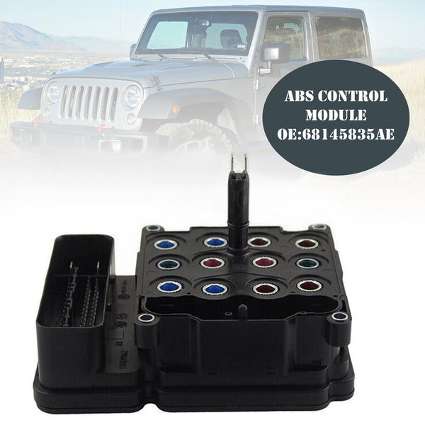 Genuine 2012-2014 Jeep Wrangler 3.6L Unprogrammed ABS Control Module 68145835AE Generic