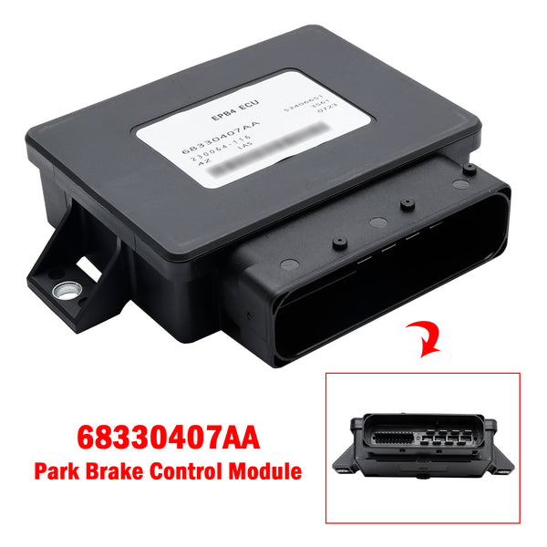 2014-2018 Jeep Cherokee 2.4L Parking Brake Control Module 68330407AA 68438392AA Generic