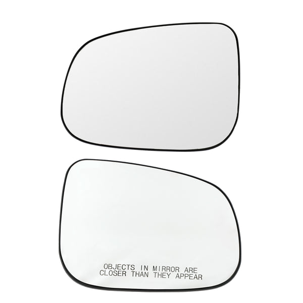 Volvo S80 2006-2016 L+R Side View Mirror Glass 30716923 30762571 30716484 30716487 Generic