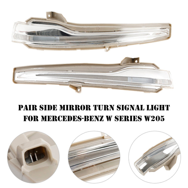 2015-2020 Benz GLC-Class W253 Pair Side Mirror Turn Signal Light A0999067401 A0999067301 Generic