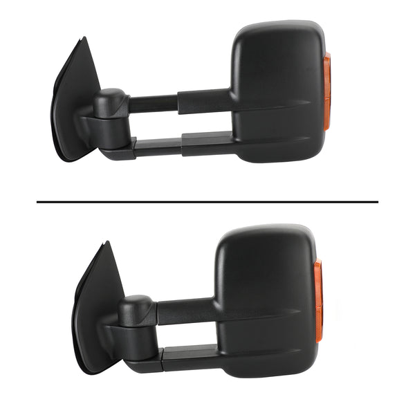 Isuzu D-MAX 2012-2018  Pair of Electric Extendable Towing Mirrors Generic