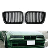 1997-1999 BMW E36 M3 Matt Black Front Kidney Grill Mesh Grille Generic