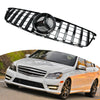 2008-2014 Mercedes-Benz W204 C-Class GTR Style Front Bumper Grille Grill