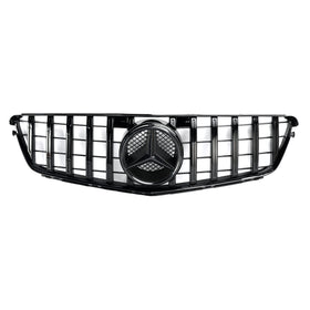 2008-2014 Mercedes-Benz W204 C-Class GTR Style Front Bumper Grille Grill