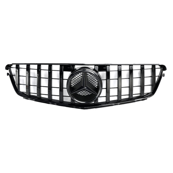 2008-2014 Mercedes-Benz W204 C-Class GTR Style Front Bumper Grille Grill