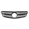 2008-2013 Benz C-Class W204 Front Bumper Grille With Emblem Black Radiator AMG Style Generic