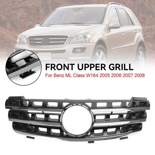 2005-2008 Benz ML Class W164 Front Bumper Grille Grill Generic