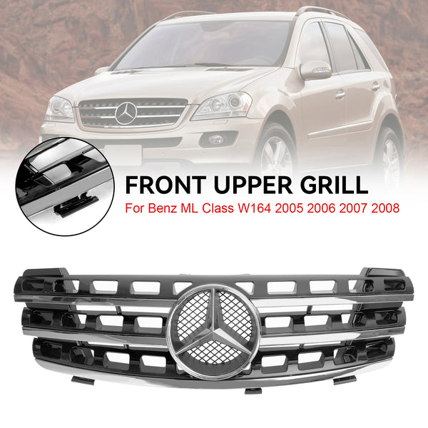 2005-2008 Benz ML Class W164 Front Bumper Grille Grill Generic