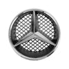 05-08 Benz W164 ML M-CLASS Black Front Grille with Chrome Fin With Logo Generic