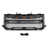 Chevrolet Silverado 1500 2016-2018 LED Front Grille Replacement in Black with Script Generic