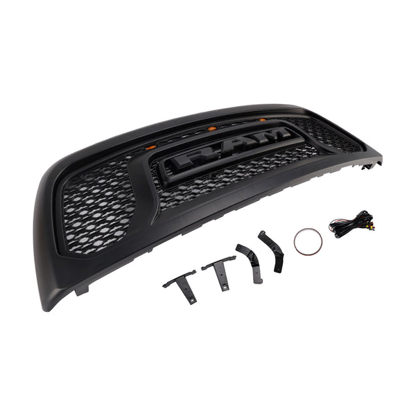 2010-2018 Ram 2500/3500 Laramie Limited Front Bumper Grill W/ Led Light